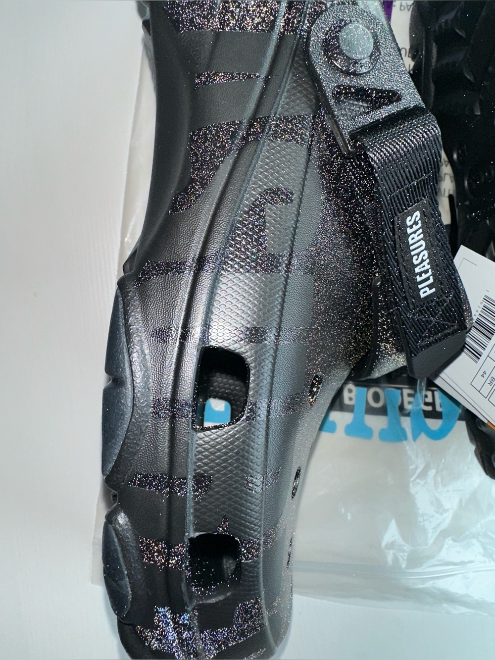 Pleasures x Crocs All-Terrain Clog Black 3m 2021 - Picture 9 of 9